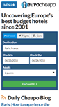 Mobile Screenshot of eurocheapo.com